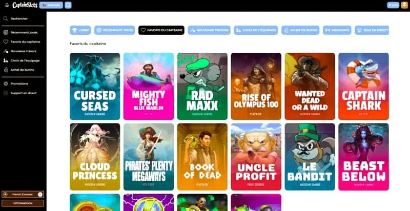 Payments on Captain Slots Mobile: Deposits and Withdrawals