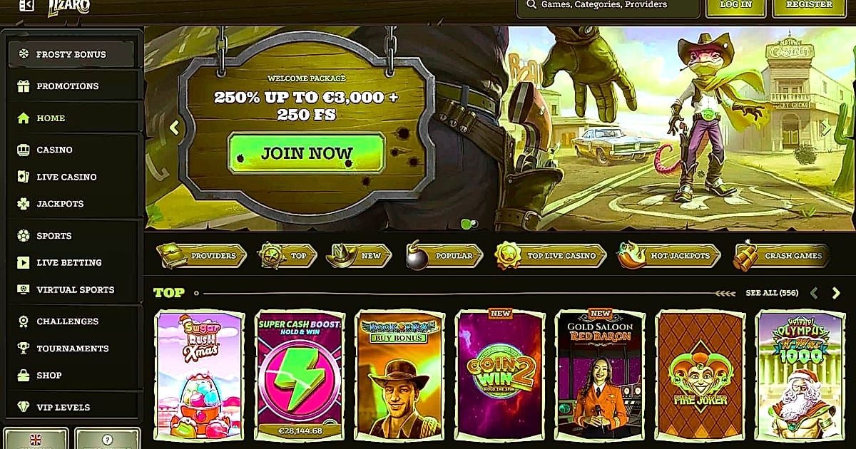 Lizaro Casino promo code