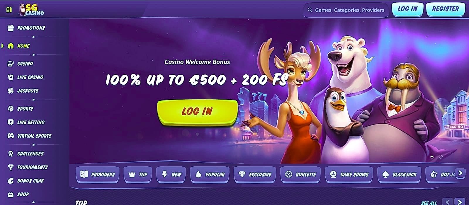 SG Casino player reviews